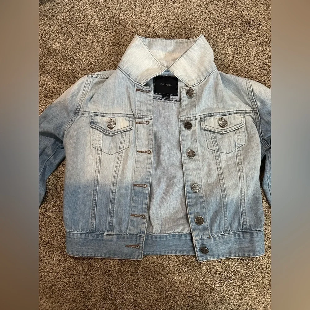 Girls Light Blue Denim Jacket